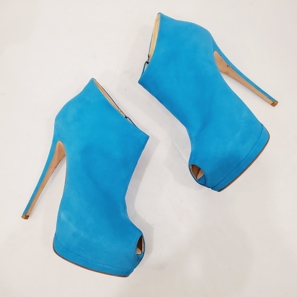 Giuseppe Zanotti Turquoise Booties - Picture 4 of 9